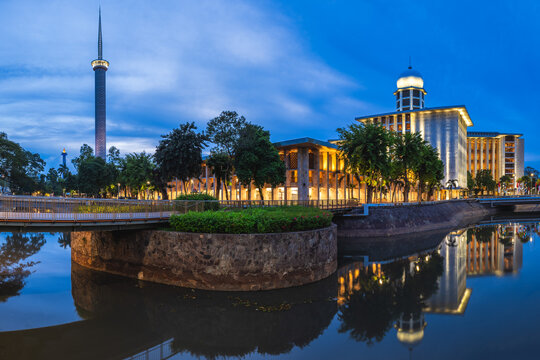 Masjid Istiqlal, Independence Mosque, located at center of Jakarta in Indonesia