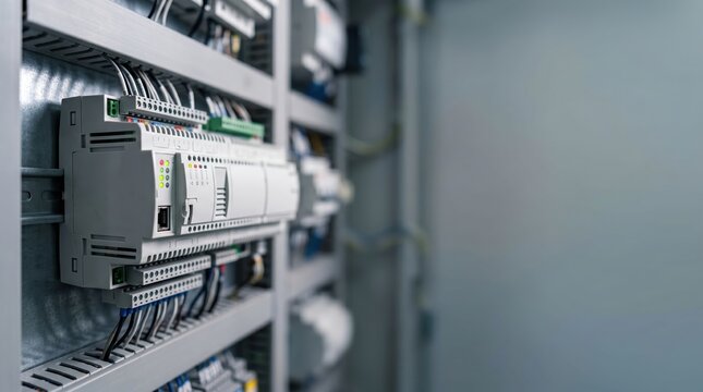 Precision Wiring in Modern Industrial Control Panel