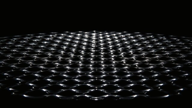 Symmetrical High Frequency Cross Grid Faraday Ripples