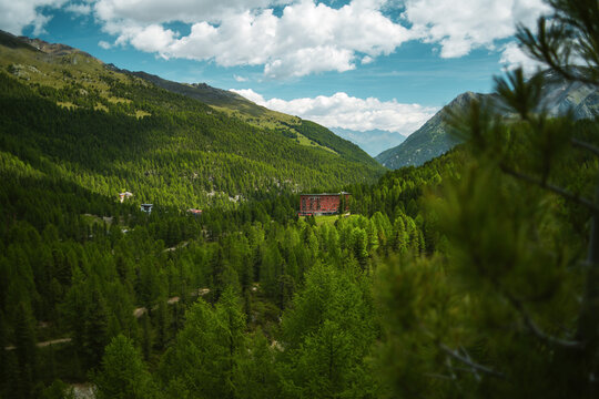 Blick ins Martelltal, Hotel Paradiso