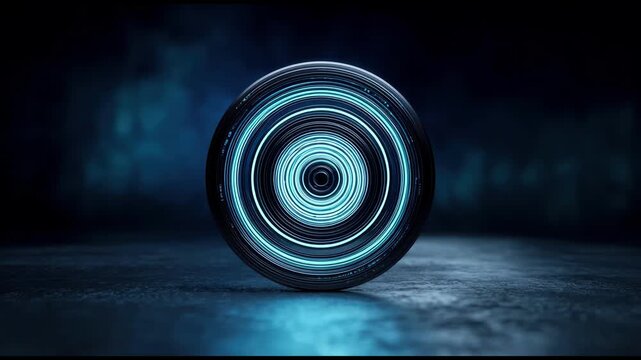Crypto phase detector seamless loop background, futuristic blockchain timing analytics.