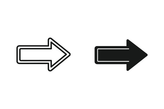 Transformation process arrow evolution vector line illustration