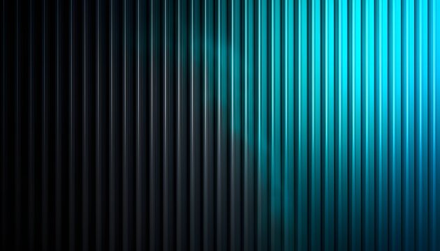 Vertical lines gradient transitioning from dark to teal