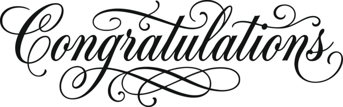 Congratulations Text