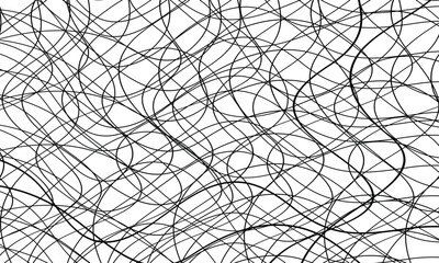Obraz premium Seamless wire mesh and barbed wire pattern background texture vector illustration design
