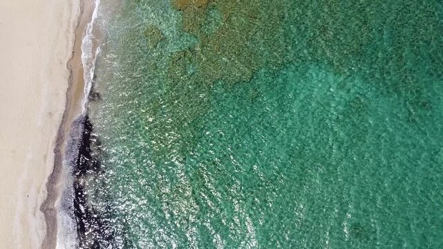 Head over Shot on Greece Beach