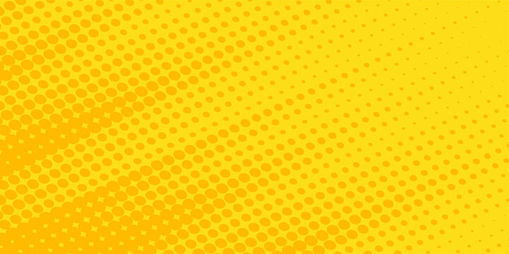 Modern Retro comic yellow background raster gradient halftone  stock vector sports