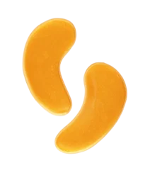 Fototapeten Pony Orange hydrogel under eye patches hydrating skincare  © Gresei