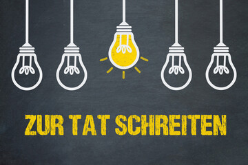 Zur Tat schreiten © magele-picture