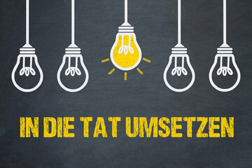 In die Tat umsetzen © magele-picture