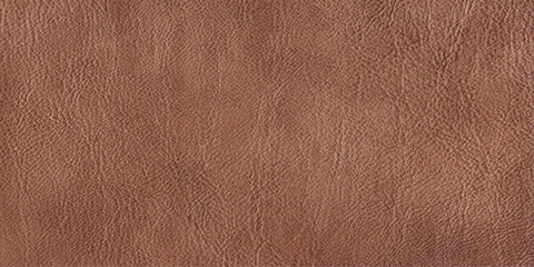 Fototapeta premium Close-up of a textured brown leather surface, showcasing the natural grain and rich color of the material.