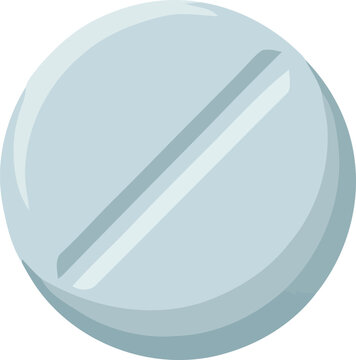 Button Circle Icon with Minimalist Diagonal Light Stripes and Cool Blue Gradient Design