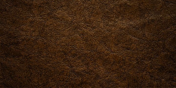 Rich brown leather texture, showcasing a subtle grain and soft, supple surface.
