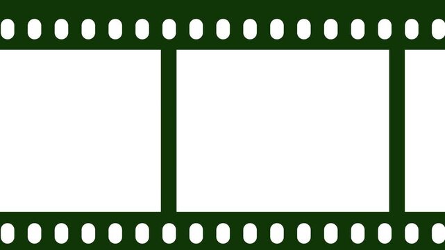 film strip photo camera pictures reel old 35mm design moving animated video. negative filmstripe animation