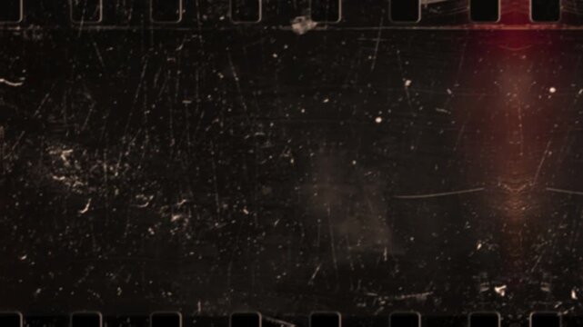 Aged Film Reel Transition Effect
