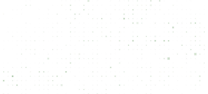 simple abstract sky green color halftone square pattern gradient squares a study in color and form. Vector Illustration