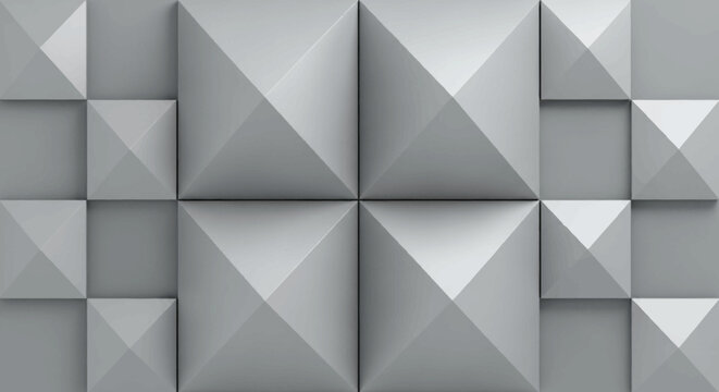 Geometric Pyramid Pattern Abstract Background.