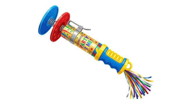 Colorful party blower, festive noise maker, celebration toy, fun party favor