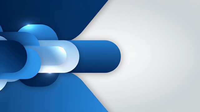Modern Abstract Blue Corporate Background with Overlapping Geometric Shapes and Soft Lighting Effects for Professional Business Presentation Designs