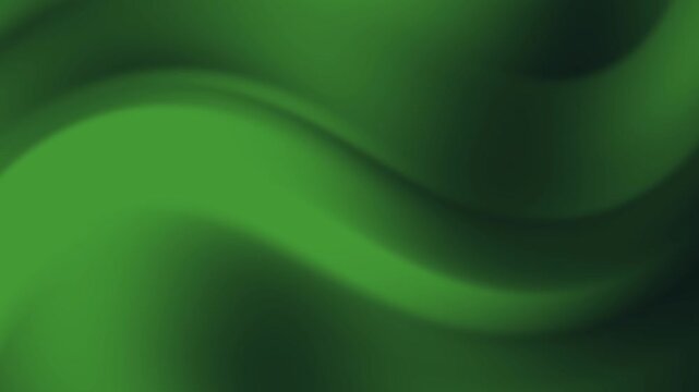 Green and black gradient background with smooth flowing waves and soft gradients. Modern layered design featuring organic curves, depth, and a calming natural atmosphere with ample copy space.