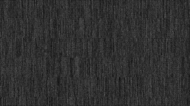Glitch Analog Static Noise texture. Monochrome, black and white offset flickering noise. Screen damage TV effects and artifacts. VHS. Bad interference. Retro 80s, 90s 4k video