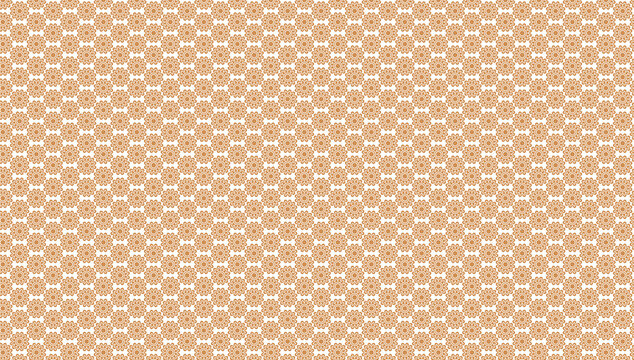 Golden thai pattern background vector and ramadan islamic batik
