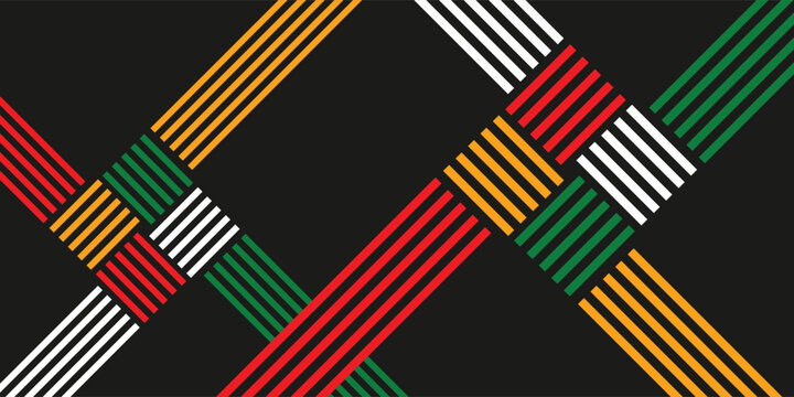 Black History Month box abstract background, black history month pattern background,Juneteenth vector gradient background. Black Lives Matter power pride fists, Poster, card, banner. eps 10