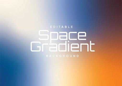 Space Theme Background with Gradient Effect