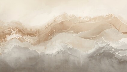 Fototapeta premium Abstract marble texture background with tan and gray color blend abstract background backdrop interior