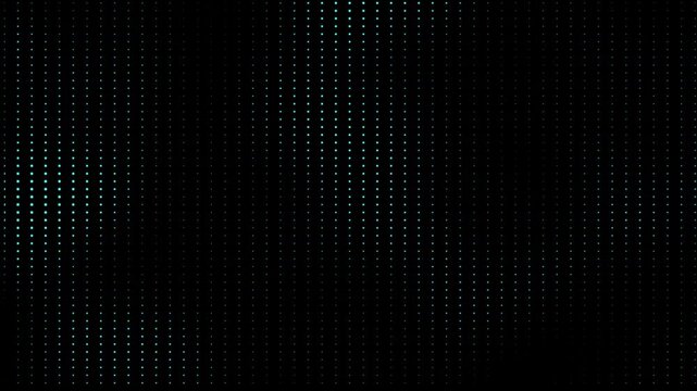 Animated halftone gradient dots texture, abstract technology background with moving white and blue dot patterns, moire grid effect, retro comic style motion loop, seamless 4k video background