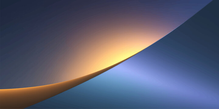 Sunrise Over the Ocean with Blue Sky and Light Waves Background Illustration