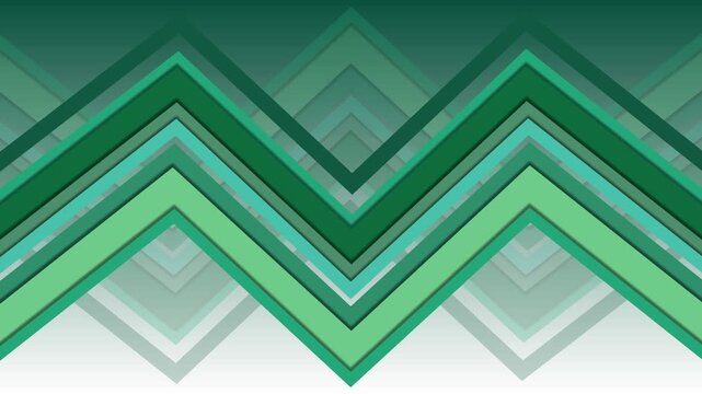 Abstract geometric chevron pattern gradients forming layered modern minimal background animation