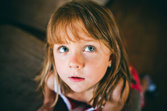 Girl Looking off to the Side