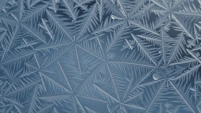 frost on leaf