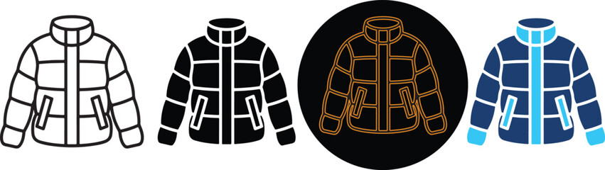 Four Distinct Styles Of Puffer Jackets © Emran Hossain