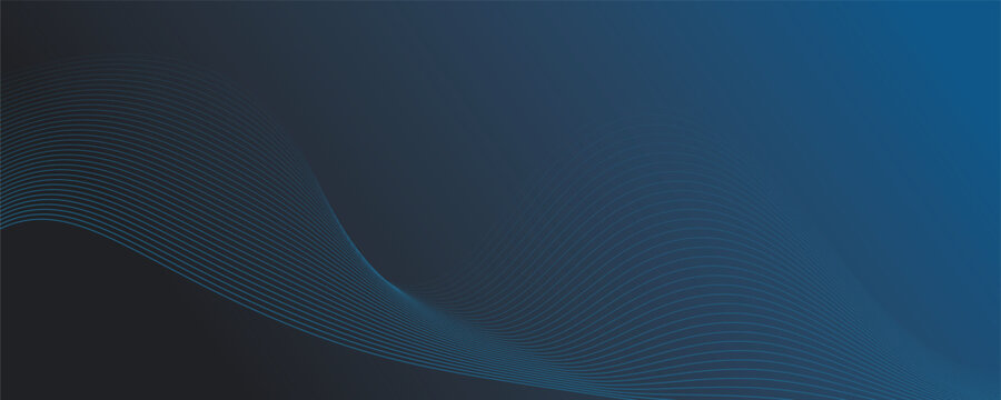 modern Abstract wave wireframe element background. Stylized line art wavy pattern. Curved wave line digital background.