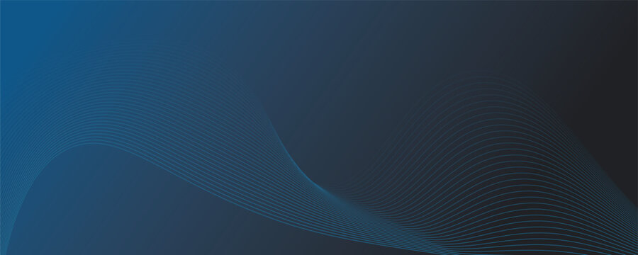 modern Abstract wave wireframe element background. Stylized line art wavy pattern. Curved wave line digital background.