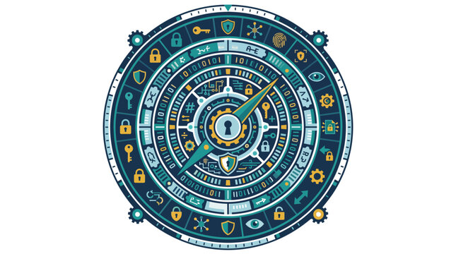 Astrology zodiac wheel chart.