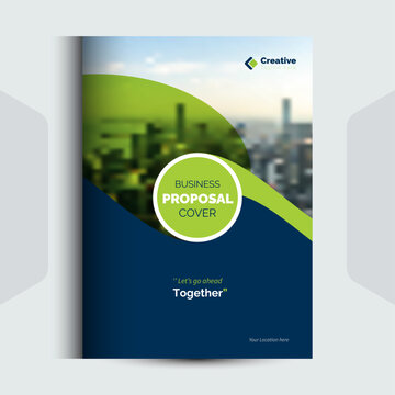 Corporate Business Proposal cover Design template Concepts