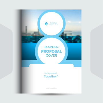 Corporate Business Proposal cover Design template Concepts