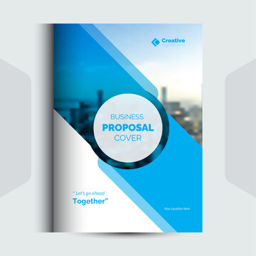 Corporate Business Proposal cover Design template Concepts
