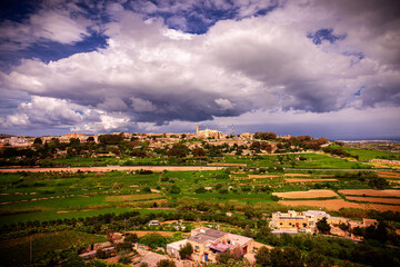Obraz premium Howard Gardens, Burg Mdina, Malta, in Europa
