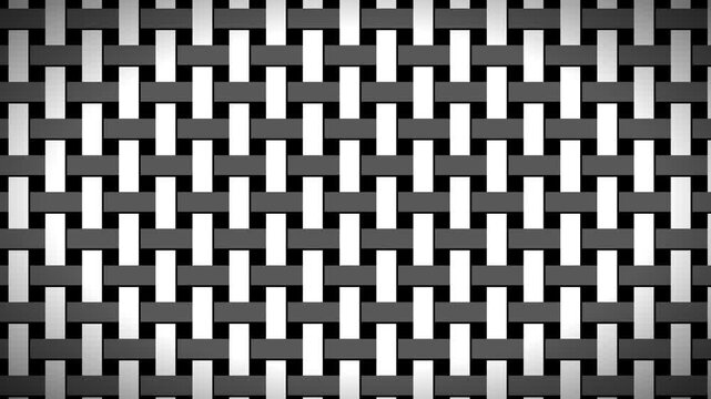 Abstract geometric 3D woven mesh grid pattern motion background vj loop 