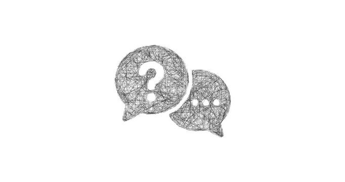 Sketch faq icon animation - smooth progressive reveal