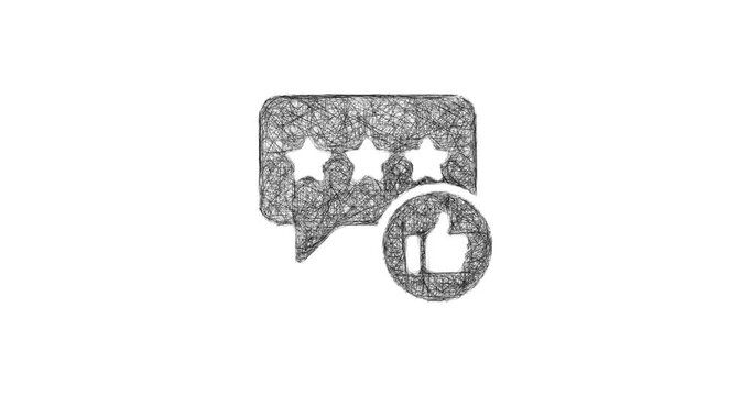 Sketch review support icon animation - smooth progressive reveal