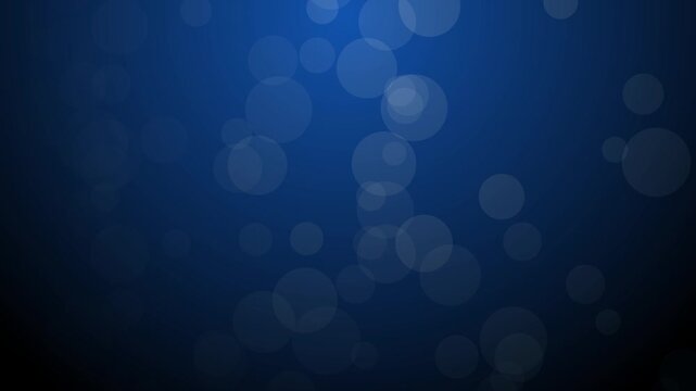Bokeh background with circular light spots and gradient animation