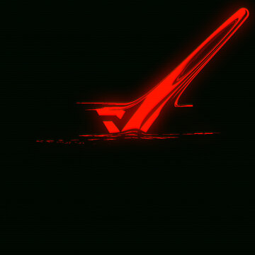 Fast Glitch Speed Slash Logo Reveal &mdash; Cyberpunk Neon Intro Template for Social Media Ads and Brand Promos