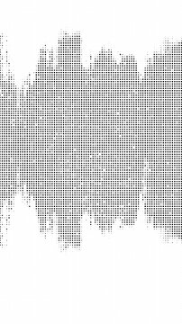 Abstract halftone dot pattern texture