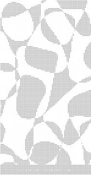 Abstract halftone pattern with geometric triangle shapes
