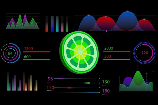 limewire-lmwr virtual currency images on digital background. 3d illustration